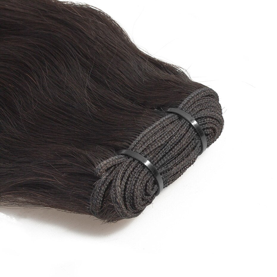 Double Drawn Raw Virgin Human Hair Bundles | Natural Indian Indian