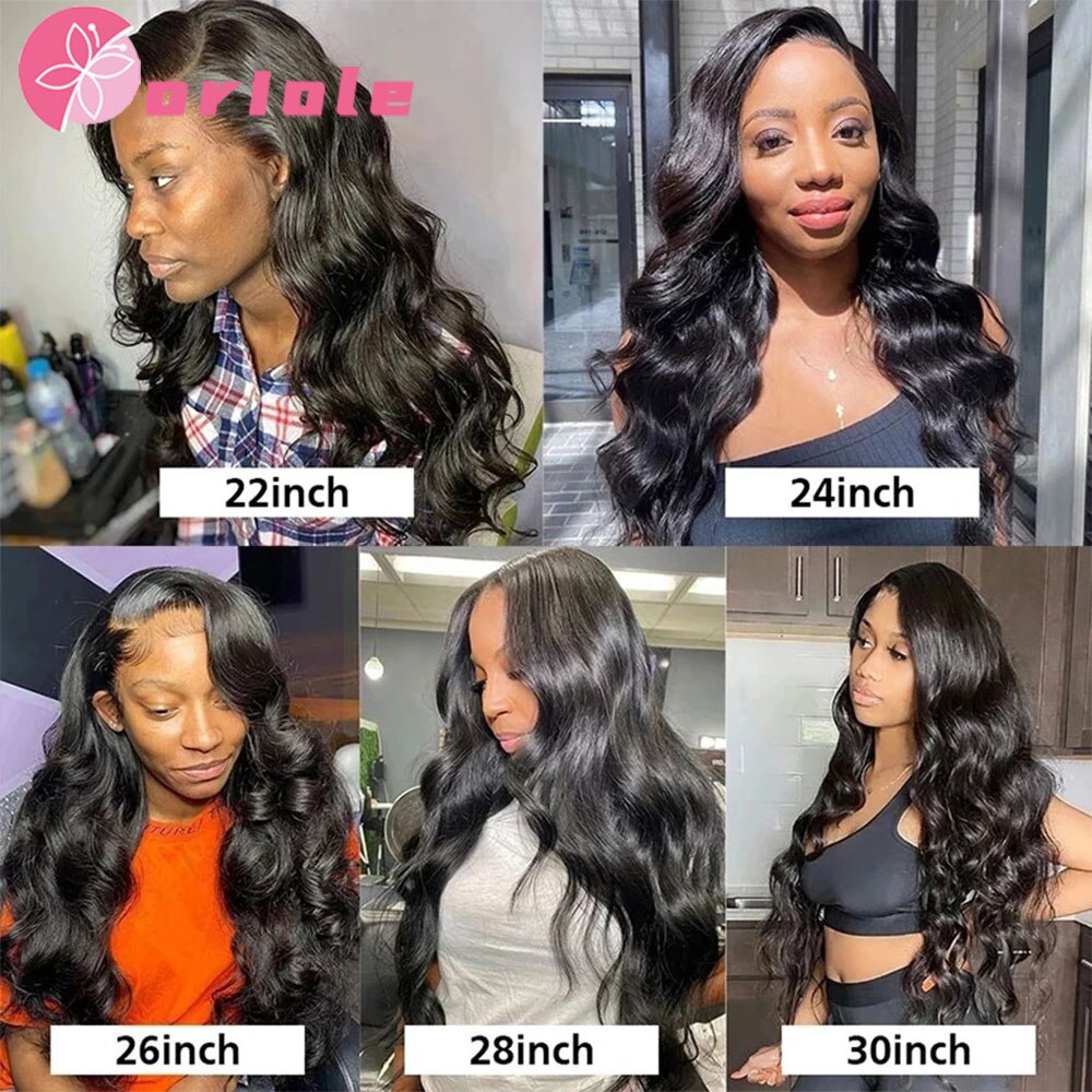 Brazilian Body Wave Human Hair Bundles Natural Hair Weave 3/4 Bundles