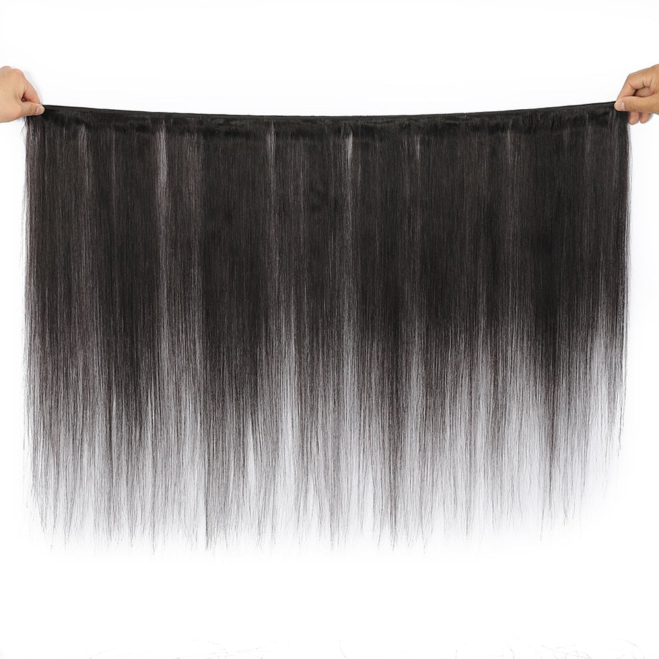 Peruvian Straight Hair Bundles Only Natural Straight Human Hair